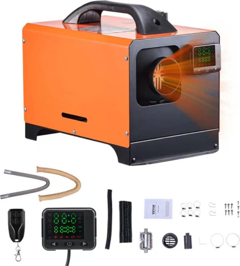 💥Last day special price $42.97- 8KW Diesel Heater All in One, Diesel Air Heater with Bluetooth App Control