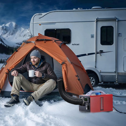 💥Last day special price $42.97- 8KW Diesel Heater All in One, Diesel Air Heater with Bluetooth App Control